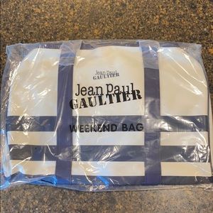Jean Paul Gaultier Weekend Bag new in Plastic